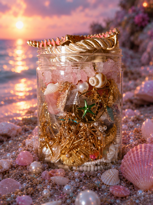 Under the Sea Mystery Jar ππβ¨25+ Coastal Jewelry Treasures