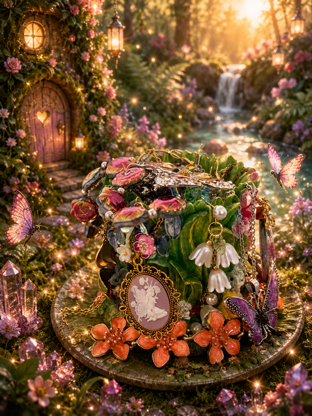 🌷Wildflower Fairy Tea Cup🧚♀️