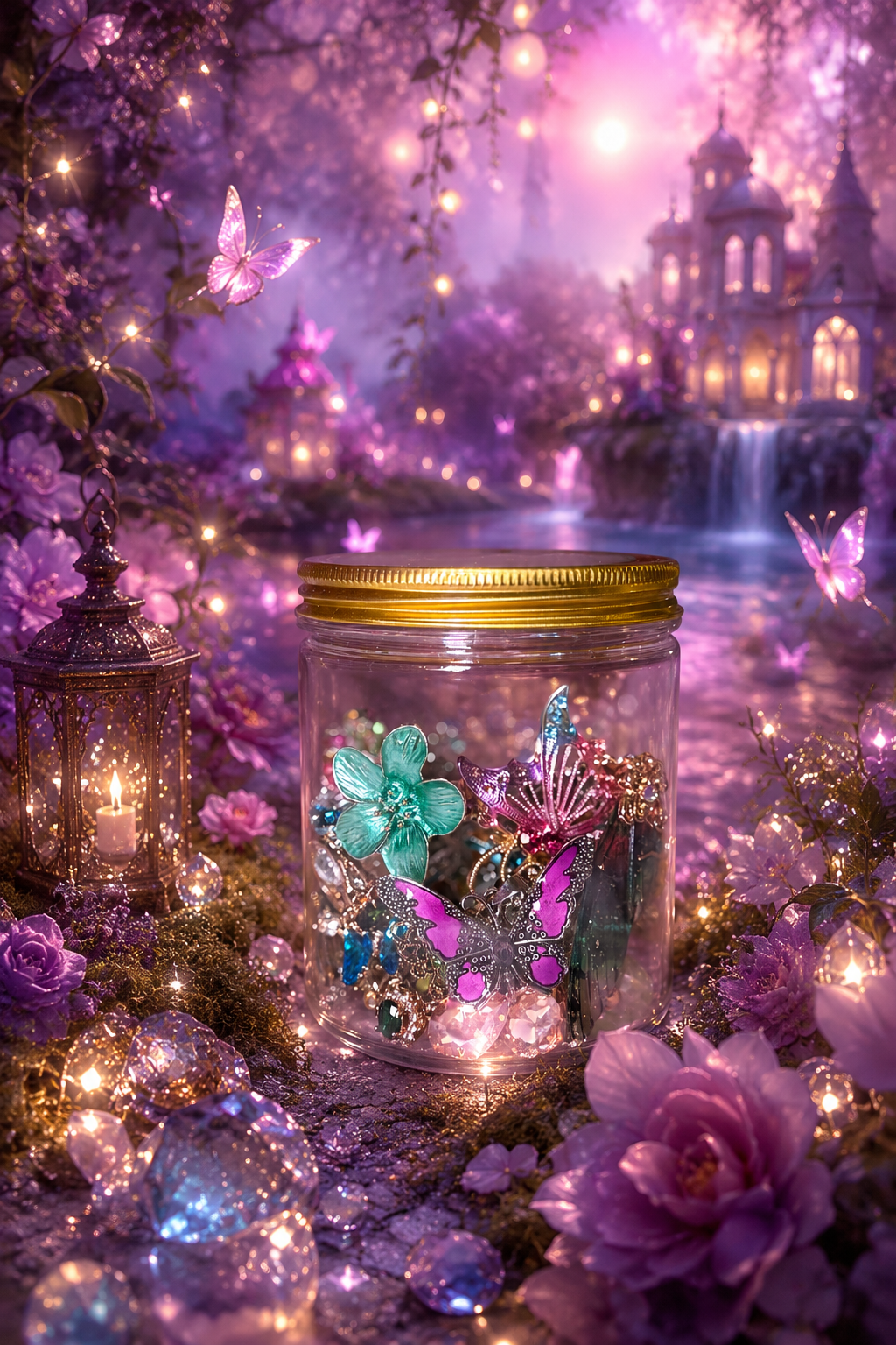 🧚‍♀️✨ Fairy Mystery Jewelry Jar | 20 Piece Collection 🌸