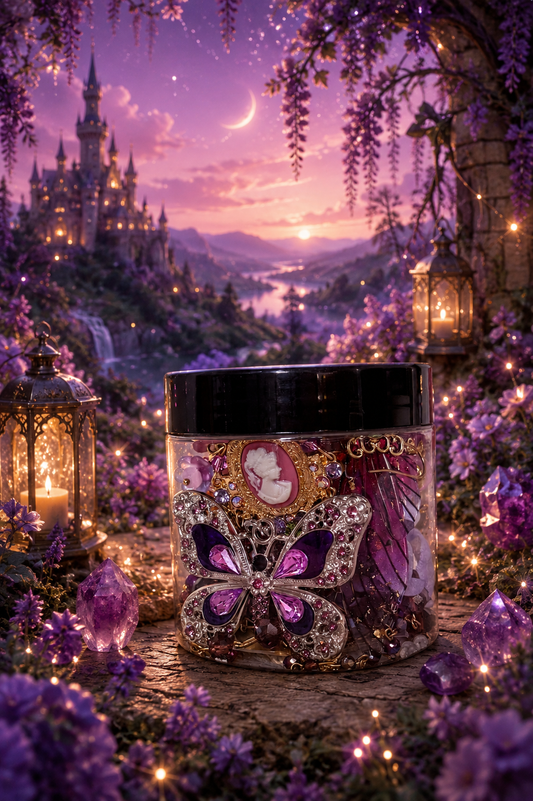 🌸 Purple Princess Mini Mystery Jewelry Jar 💜✨
