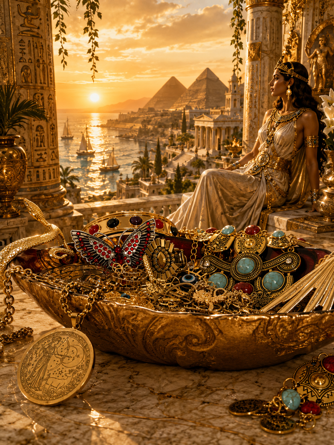 🏺Goddesses of the Ancient World Mystery Jewelry Bowl ✨