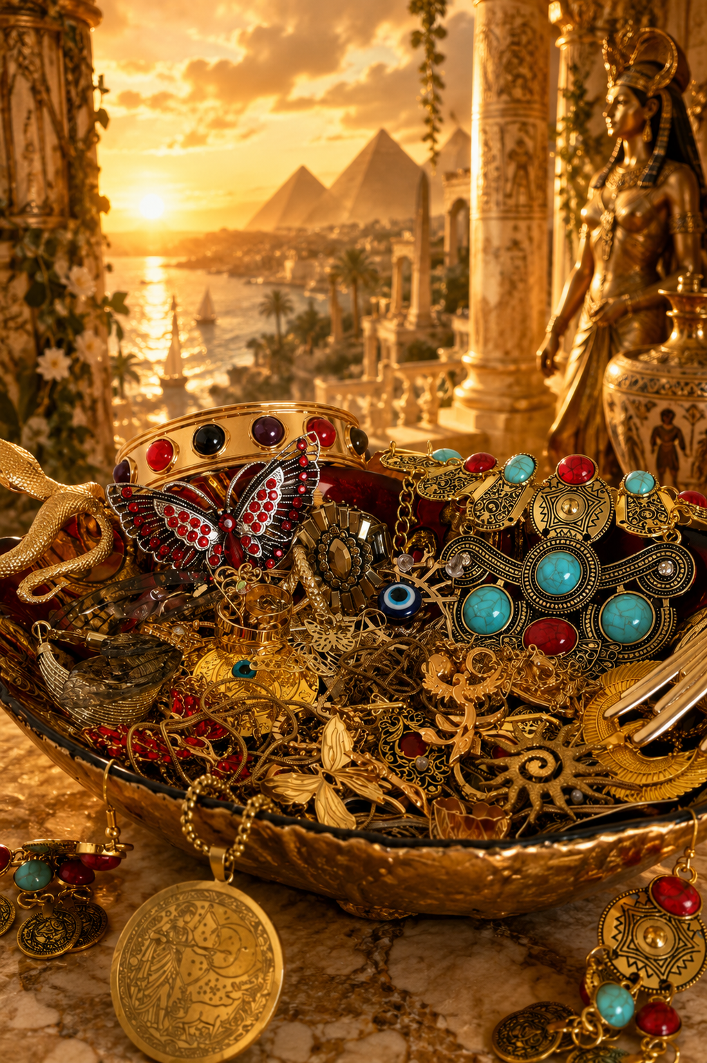 🏺Goddesses of the Ancient World Mystery Jewelry Bowl ✨