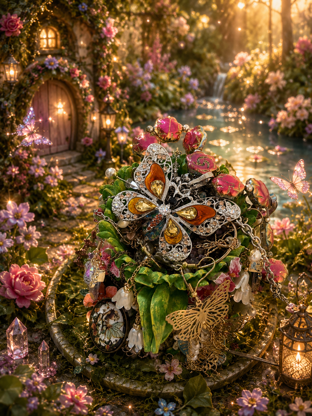 🌷Wildflower Fairy Tea Cup🧚‍♀️