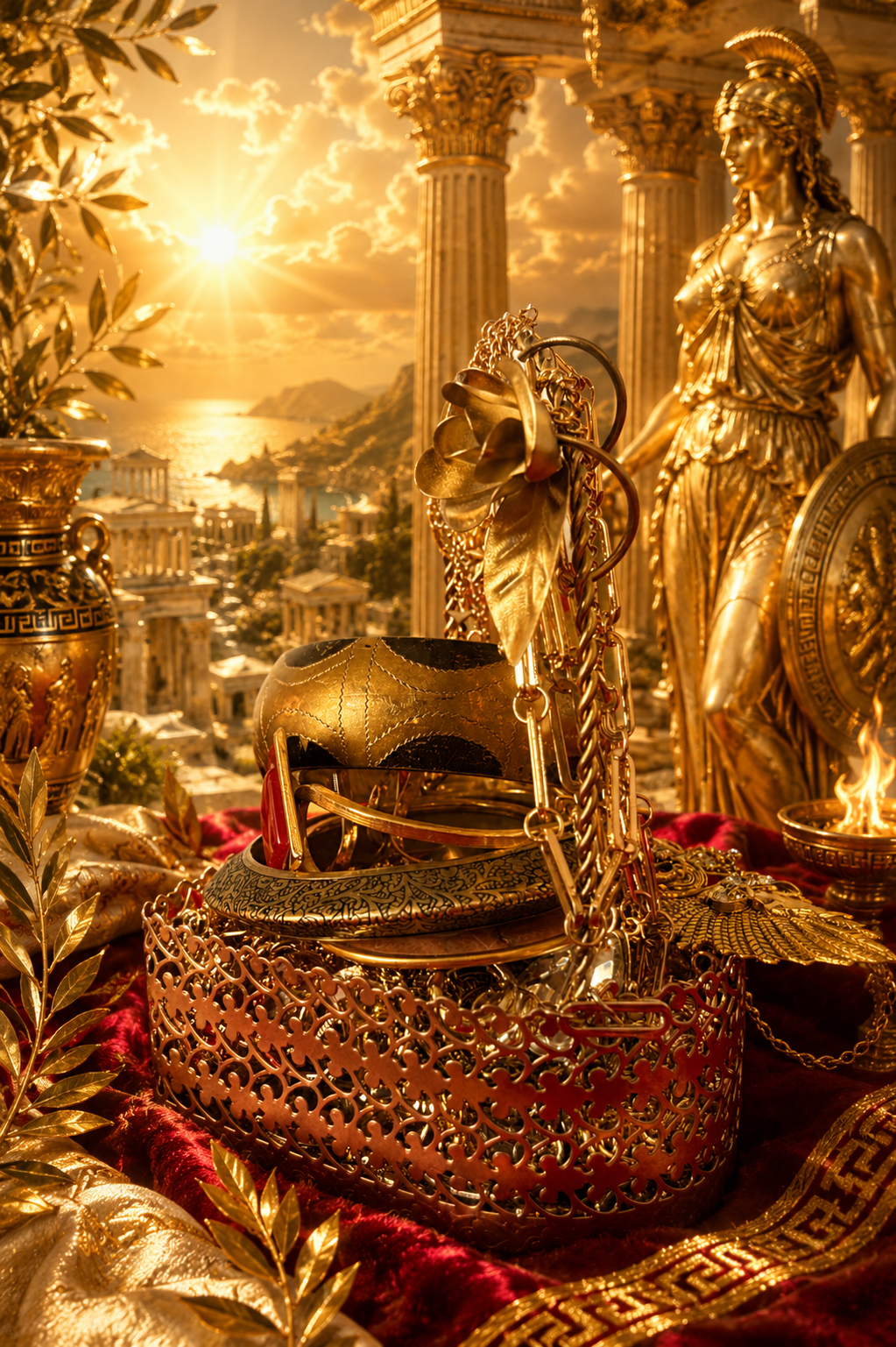 💛 Golden Goddess Mystery Basket | 40+ Pieces ✨👑