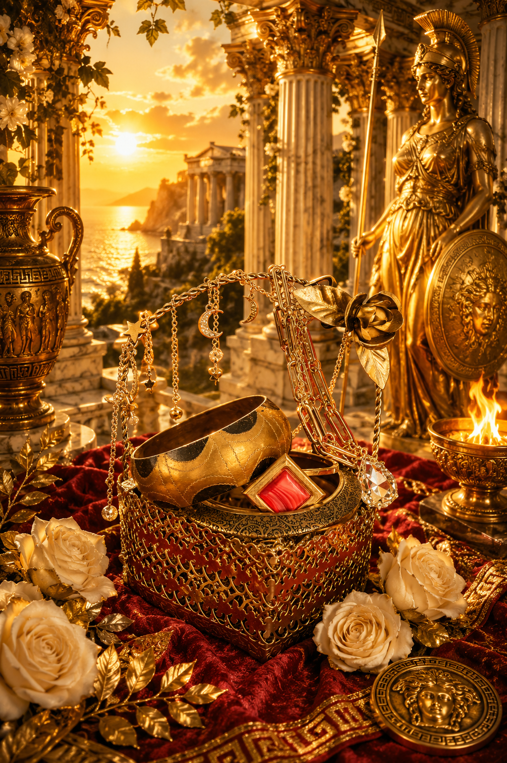 💛 Golden Goddess Mystery Basket | 40+ Pieces ✨👑