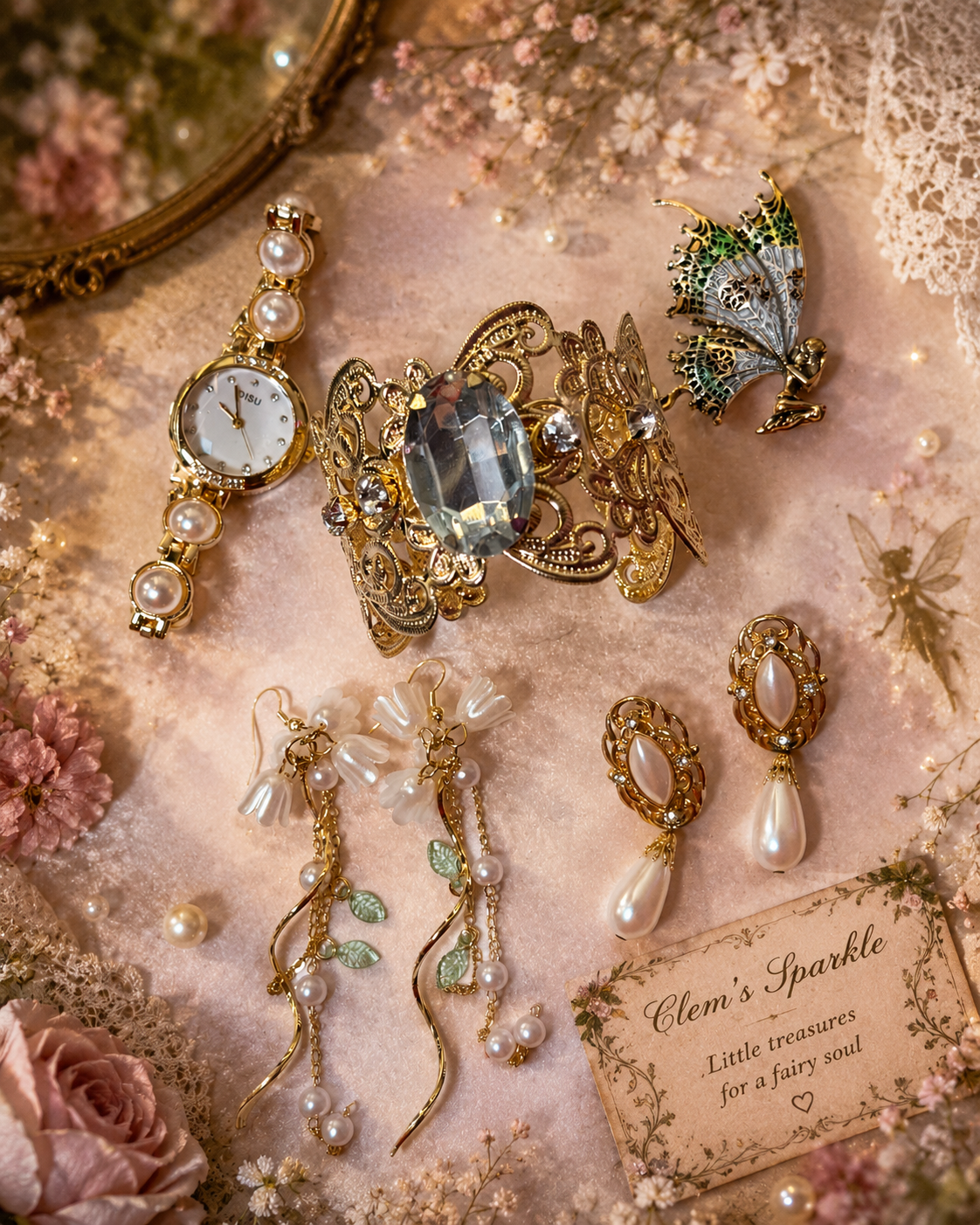 🧚✨ Fairy Mystery Jewelry Bag | 5–7 Pieces | $20